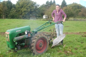 Isis bei der Arbeit.